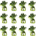 Beistle 50804-LG 12-Piece Light Green Metallic Wrapped Balloon Weights by Beistle