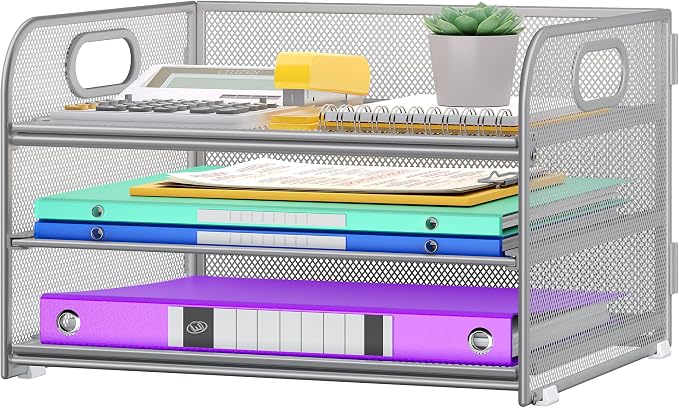 Cawukege 3 Tier Paper Organizer by Cawukege