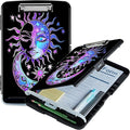 Purple Moon Sun A4 Clipboard by Unknown