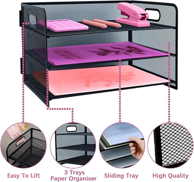 3 Tier Lettrer Tray Organizer - Image 3