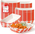 Fit Meal Prep [250 Pack 2 lb Paper Food Boats Heavy Duty Disposable Food Trays by FMPBRANDS