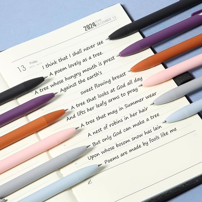 Mr. Pen- Retractable Gel Pens, 12 Pack, Earthly Neutrals Barrel | Fine Point - Image 7