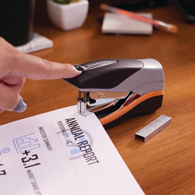 Swingline Stapler, 40 Sheet Capacity, Optima 40, Jam Free, Soft Grip - Image 3