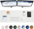 Large Desk Mat, Large Mouse Pad, Office Desk Mat, Non-Slip PU Leather Desk by AFIING