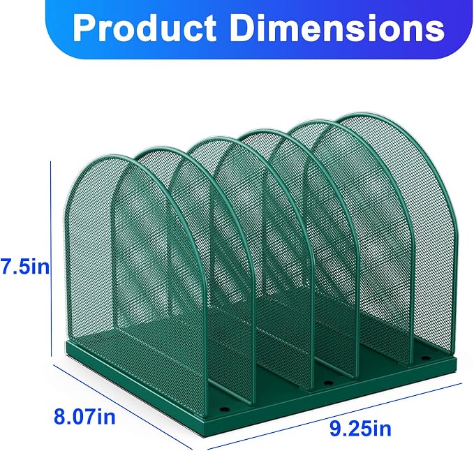 gianotter Desktop File Organizer, Desk Organizer - Image 3