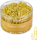 NEEWAY 450pcs Paper Clips Assorted Sizes, Small and Large Paper Clips, Coated by NEEWAY