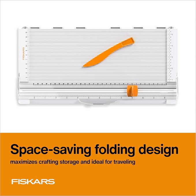 Fiskars 12" Trim & Score Board, TripleTrack System, Integrated Scoring Surface - Image 5