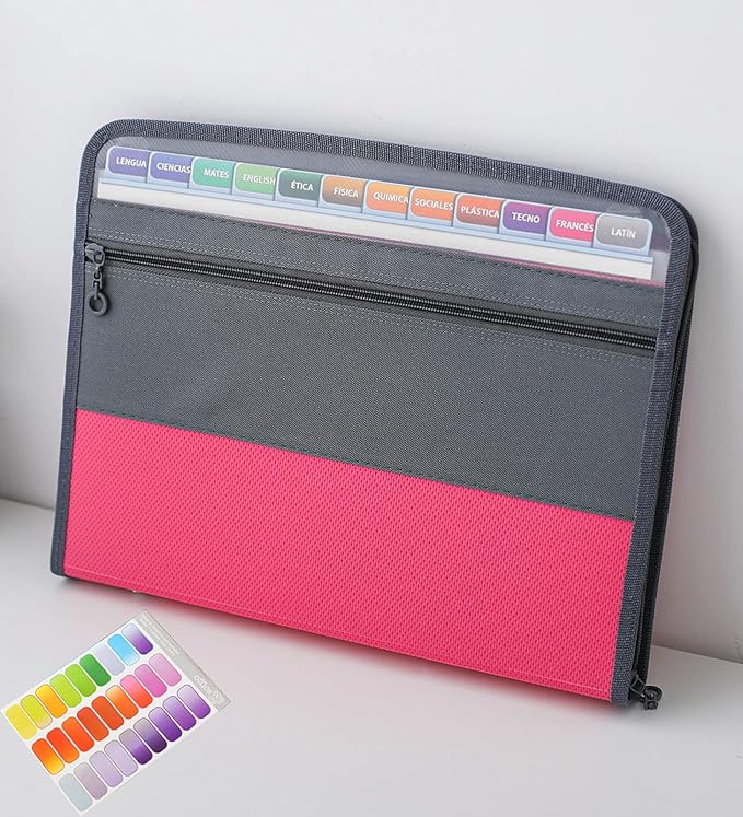NAFY Expanding File Folder, 13 Pockets Document Organizer by Nafy