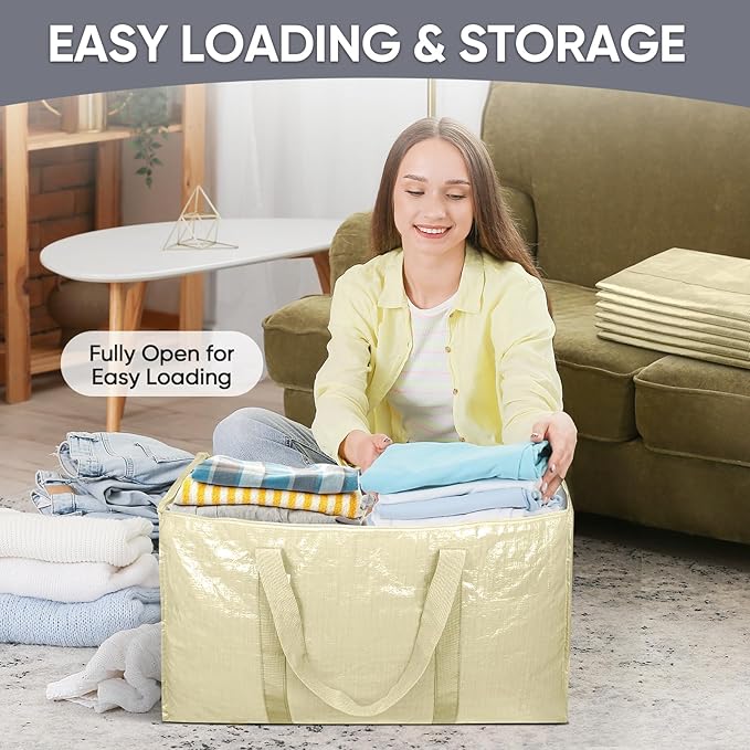TICONN 6 Pack Extra Large Moving Bags Heavy Duty - Image 7