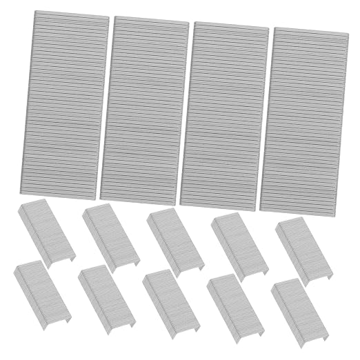 Lurrose 1000Pcs 6Mm Galvanized Staples 24 Gauge Staples by Lurrose