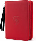Fabmaker Premium 4 Pocket Zip Card Binder, Trading Card Binder by Fabmaker