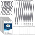 Marspark 200 Pcs ID Badge Holder by Marspark
