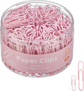 NEEWAY 450pcs Paper Clips Assorted Sizes, Small and Large Paper Clips, Coated by NEEWAY