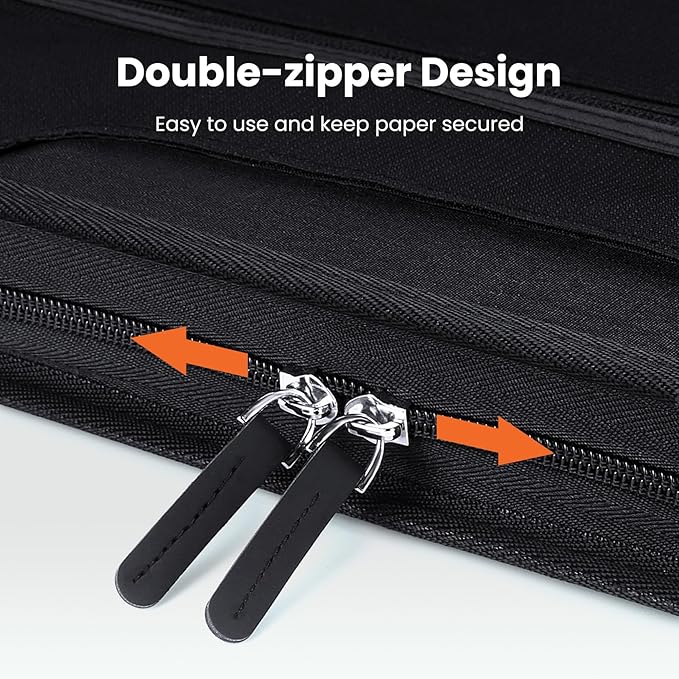 Sooez Heavy Duty Accordion File Organizer - Image 3