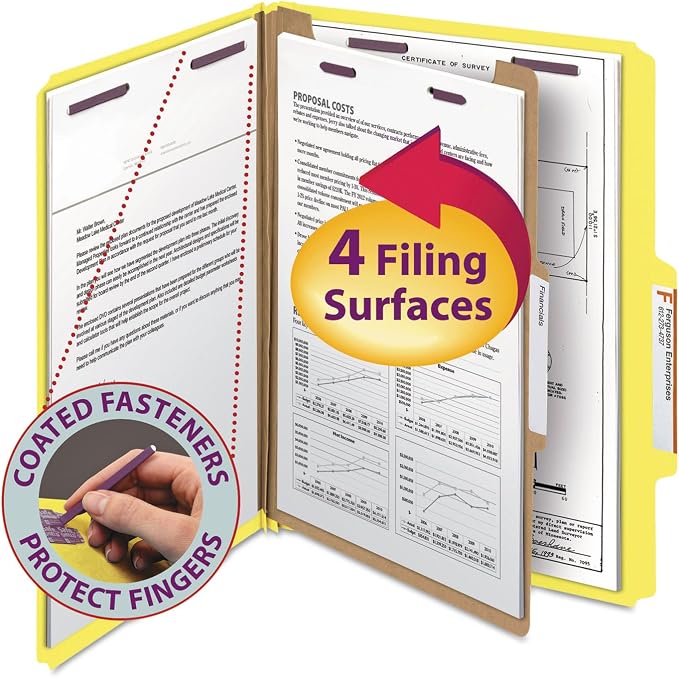 Smead Pressboard Classification File Folder by SMEAD