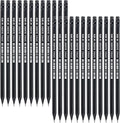M&G BLACKOO Series HB Wood-Cased Pencils, Bulk Black Pencils by MG