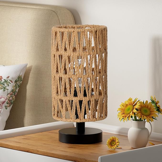 Fenmzee Small Table Lamp for Bedroom by Fenmzeelighting