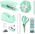 Dimonluce Green Office Supplies, Teal Desk Accessories Accessories by Dimonluce