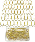 Jumbo Gold Paper Clips Heavy Duty Paperclips, 2 Inch, Heavy Duty, Rust Resistant by ZYFOFFICE