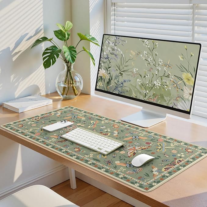 iCasso Green Large Mouse Pad, Desk Matt - Image 7
