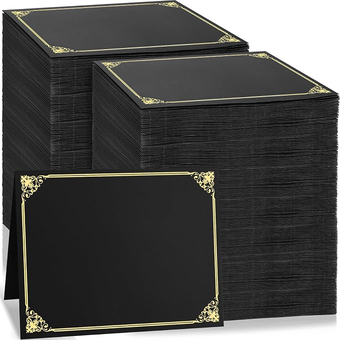 Oleitodh 200 Pcs Certificate Holders Bulk, Document Covers - Image 8