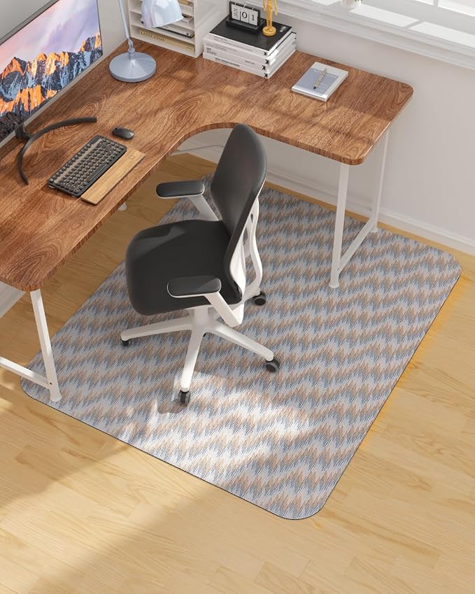 Blvornl Large Office Chair Mat for Hardwood Floor, Rolling Chair Chair Mat for by Blvornl