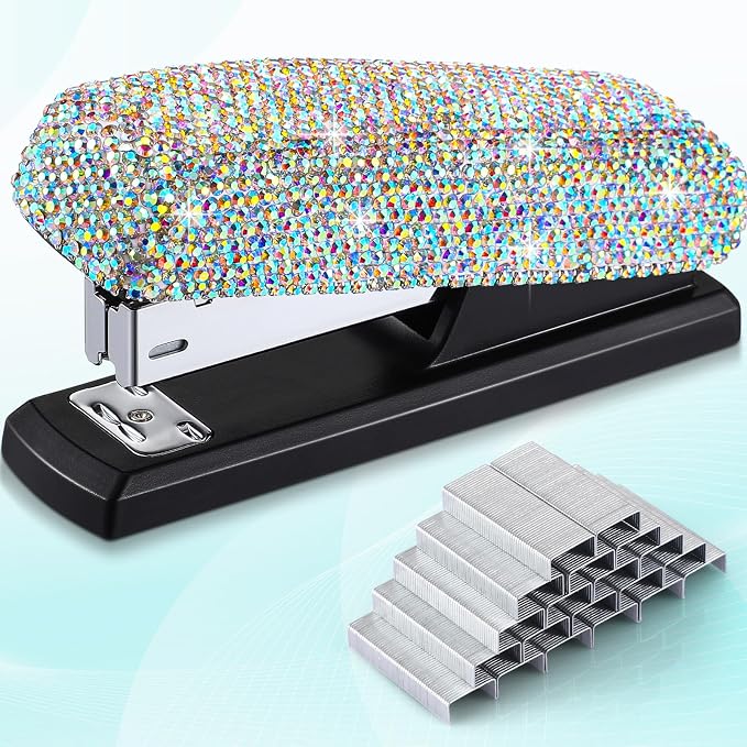 Yexiya AB Color Sparkle Bling Stapler by Yexiya