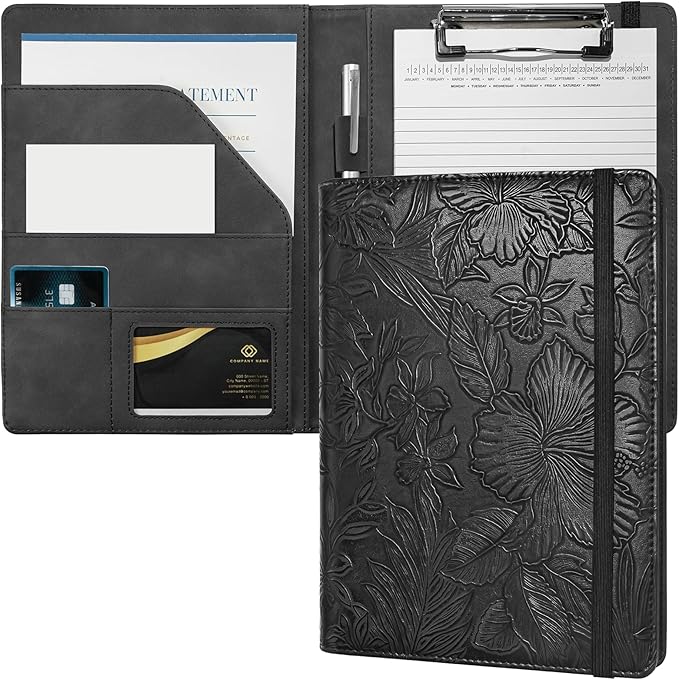 Mymazn Small Padfolio Clipboard Folder by Mymazn