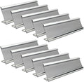 10 Pack 2" x 8" Aluminum Desk Name Plate Holder, Office Name Plate Holder by Unknown