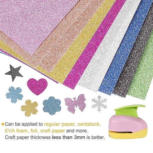 6 Pcs Colorful Craft Hole Punch - Image 4