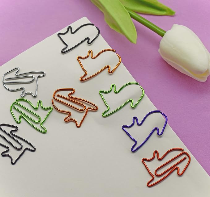 Cat Paper Clips Small Office Supplies Gifts - Image 2
