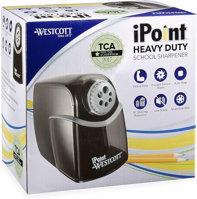Westcott iPoint Heavy Duty Electric Pencil Sharpener - Image 3