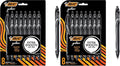 BIC Gelocity Quick Dry Black Gel Pens, Medium Point, Retractable Gel Pens by BIC