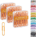 NEEWAY Colorful Large Paper Clips, 2 Inch Jumbo Paper Clips, 3 Pack of 50 by NEEWAY