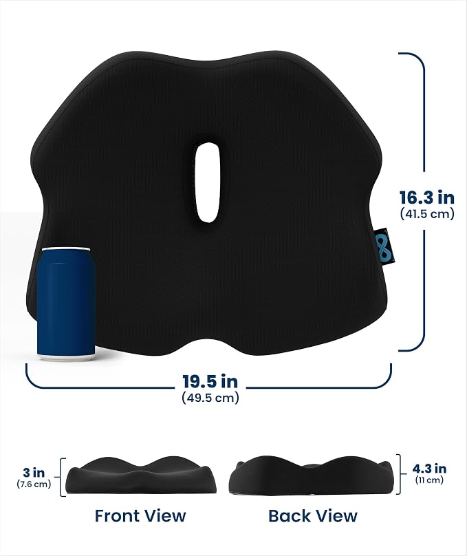 Everlasting Comfort Doctor Recommended Memory Foam Seat Cushion - Image 9