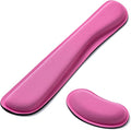 Hoewina Keyboard Wrist Rest, Ergonomic Wrist Rest, Superfine Fabric and Gel by Hoewina