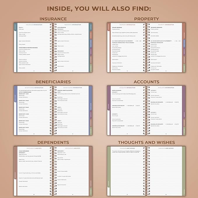 Clever Fox When I Die Planner - Image 5
