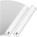 Mr. Pen- Bulk Plastic Rulers, 6 Inch, 18 Pack, Easy-to-Read Markings | by MrPen
