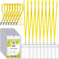 Marspark 100 Pcs ID Badge Holder by Marspark