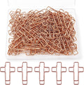 210 Pack Rose Cross Paper Clips, Decorative Paper Clips and Bookmarks by Unknown
