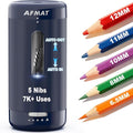 AFMAT Electric Pencil Sharpener, Auto in & Out, 5 Nibs, 7K+ Uses, Fully by AFMAT