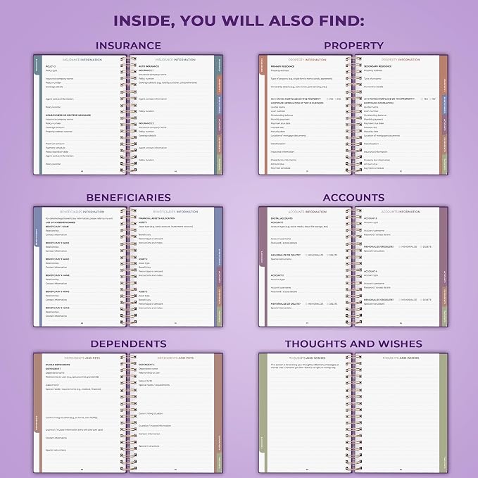 Clever Fox When I Die Planner - Image 5