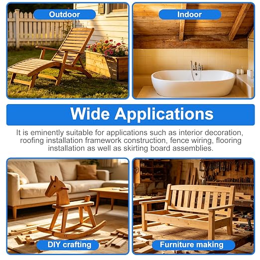 18 Gauge 1/4" Narrow Crown Staples 3/4" Leg Galvanized 800 Pack - Image 6