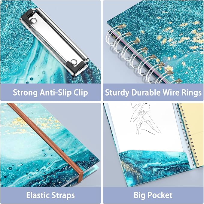Rimilak Spiral Clipboard Folio - Image 5