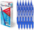 Paper Mate Profile Ballpoint Pens, Retractable, Medium Point, Comfortable Grip by Unknown