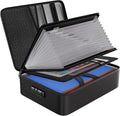 ENGPOW File Organizer Bag with 13 Pocket Accordion File Folder, Fireproof by ENGPOW