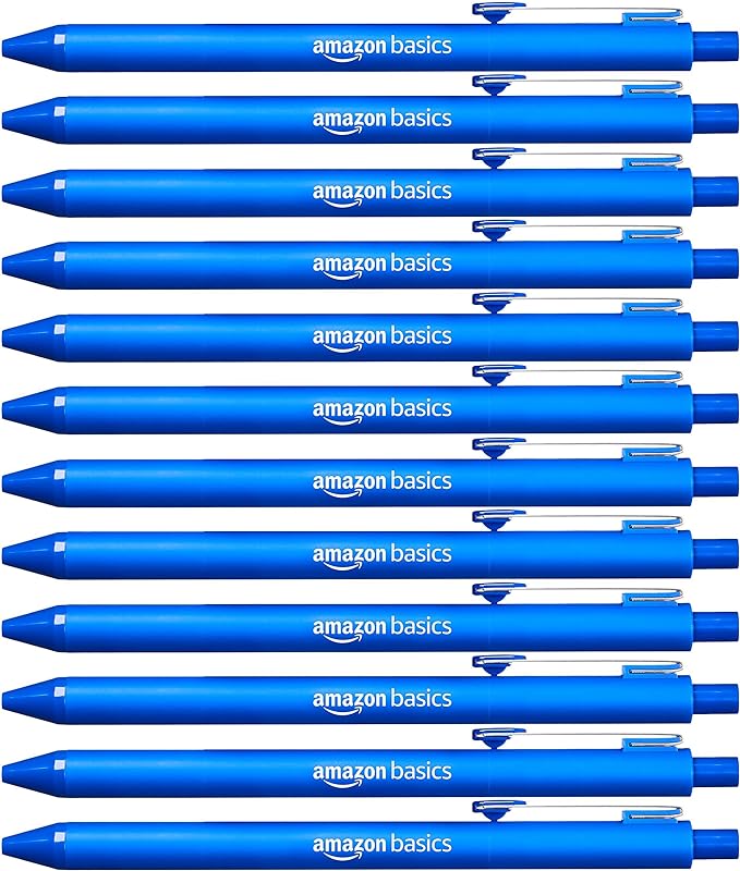 Amazon Basics Retractable Ballpoint Pens by AmazonBasics