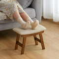 Foot Stool Ottoman Foot Rest Under Desk, Small Stool by Furshus