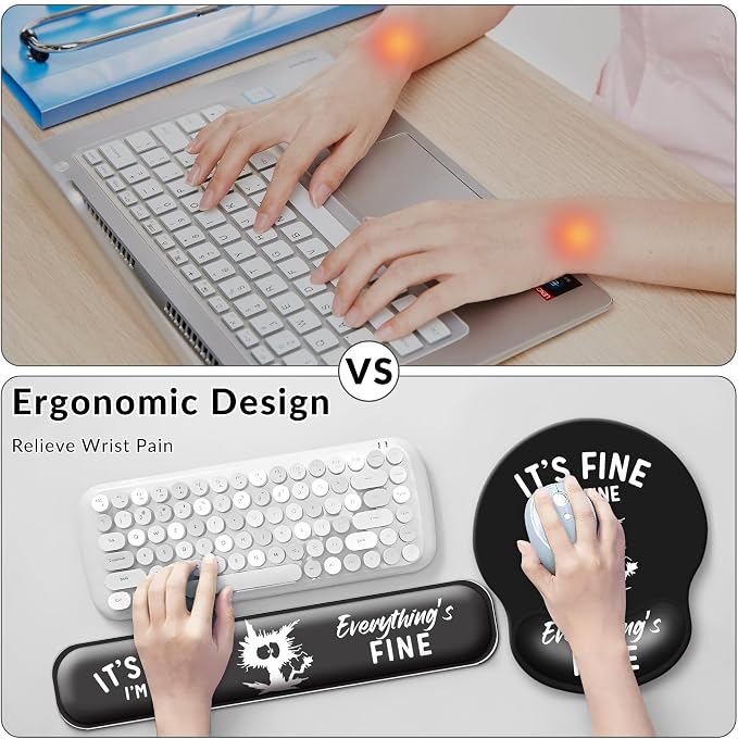 Desk Mat Set + Keyboard and Mouse Pad - Image 6