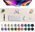 Aothia Faux Leather Desk Mat by AothiaSimpleNaturalUnique